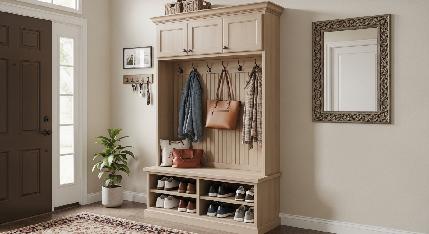 How to Build a “Drop Zone” by the Door